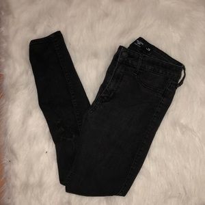 Hollister cropped high-rise jeggings